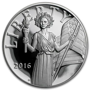 2016-S Silver American Liberty Medal Proof (w/Box & COA) - Picture 1 of 3