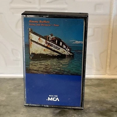 JIMMY BUFFETT: Living And Dying In 3/4 Time MCA Cassette Tape - Image 1 of 4