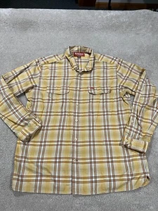 Simms Shirt Mens Extra Large Fishing Performance Outdoor Hiking Button Roll Tab - Picture 1 of 10