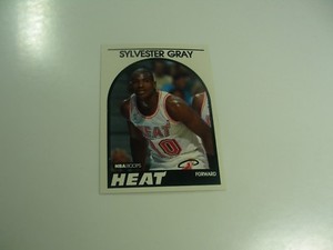 Sylvester Gray 1989-90 NBA Hoops card #204