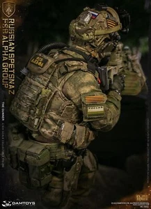 DAM 1/6 RUSSIAN SPETSNAZ FSB ALPHA GROUP Machine Gunner Action Figure 78092 - Picture 1 of 21