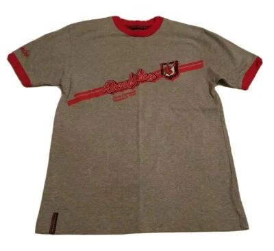 Camiseta vintage RocaWear gris y roja niños 14/16 excelente estado principios de la década de 2000 Foto 1 de 4