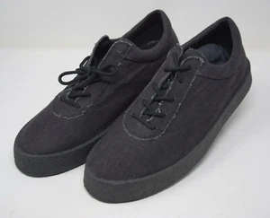 Yeezy Season 6 Black Mens Graphite Crepe Sneakers KM5003 113 45 EU NIB - Picture 1 of 10