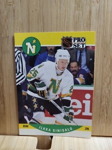 ILKKA SINISALO🏆1990 Pro Set Series II #461 NORTH STARS  NHL Hockey Card🏆