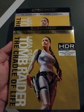 Lara Croft Tomb Raider The Cradle Of Life 4K UHD+Blu-ray+Slipcover.