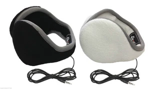 180s Unisex 2-Pack Behind the Head Adjustable Ear Warmers W/ Built In Headphones - Picture 1 of 3