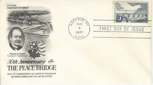 1977 FDC SC# 1721 Taube über Friedensbrücke K551 - Bild 1 von 1