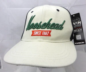 Baseballkappe Mütze Moosehead Bier Brauerei seit 1867 verstellbar Snapback Flatbill - Bild 1 von 4