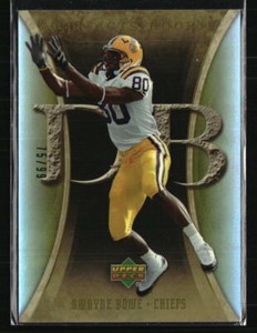 Dwayne Bowe 2007 Upper Deck Artifacts Green /99 #170  Football Card