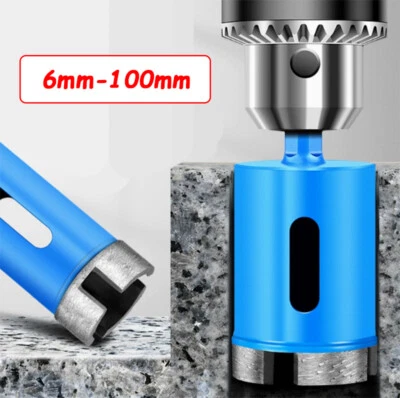 Diamant Lochsäge 6mm - 100mm Diamantbohrer Bohrkrone Marmor Fliese Glas Keramik - Bild 1 von 4