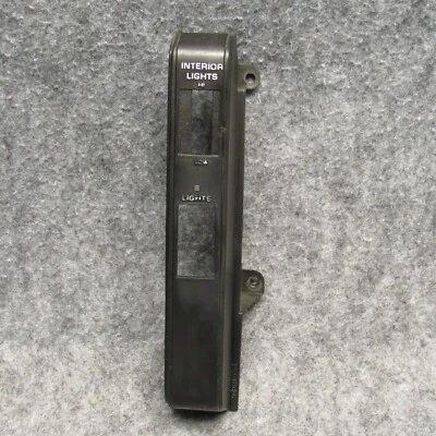 Buick Century 1986-1988 luces interiores faros interruptor bisel negro OEM 36909 Foto 1 de 4