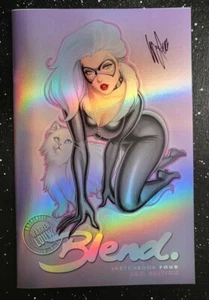 Cuaderno de bocetos mezcla Warren Louw cuatro holofoil edición casi nuevo firmado - LE 100 - Imagen 1 de 2