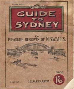 GUIDE TO SYDNEY & Pleasure Resorts of NSW - c.1928 - 1933 - Picture 1 of 9