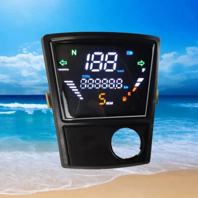 Odômetro digital LED LCD velocímetro de motocicleta para Honda C70 - Imagem 1 de 4