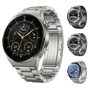 For Huawei Watch 4 3 Pro GT 2 2e 2Pro GT3 Pro GT4 46mm Strap Titanium Metal Band - Picture 1 of 26