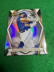 Francisco Alvarez 2022 Bowman Chrome Invicta rifrattore SP Mets Rookie #BI-24 - Foto 1 di 2