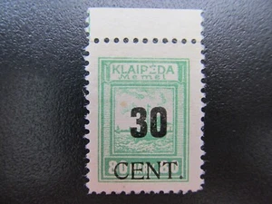 Memel No. 195, 1923, mint condition, tested *KN111* - Picture 1 of 6