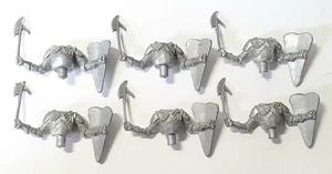 Vintage Timpo Historic Series Medieval Silver Knights Torsos - Picture 1 of 1