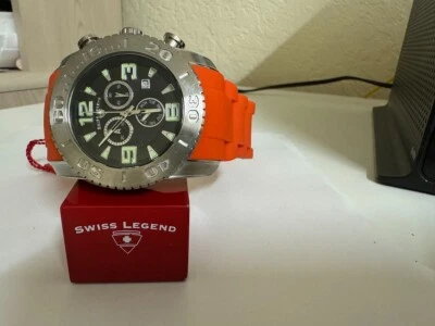 RELOJ CRONÓGRAFO SWISS LEGEND COMMANDER 20067 ACERO INOXIDABLE PARA HOMBRE Foto 1 de 4
