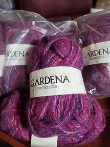 12 VTG Skeins PURPLES Variegated Yarn by Reynolds Gardena - FRANCE 50 GR EACH - Picture 1 of 8