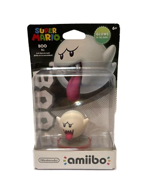 Amiibo Boo SMS For Wii U - Nintendo Wii U/Nintendo 3DS Glows in the Dark 2016 - Image 1 of 4