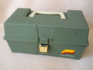 Vintage Plano Angelkoffer / 2 Tabletts - Bild 1 von 10