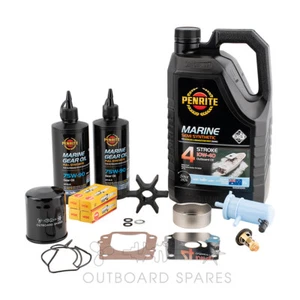 Suzuki Annual Service Kit with Oils for 70, 80, 90hp 4 Stroke Outboard - Picture 1 of 1