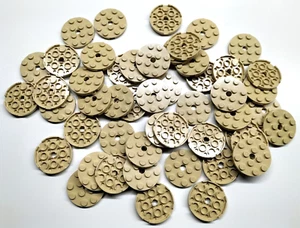 50x LEGO® Platte rund / Plate round 4x4 beige / sandfarben / tan 60474 NEU - Picture 1 of 1