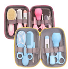 Baby Grooming Set 8 Piece Nail Clipper Comb Brush Nasal Aspirator Care Nursing  