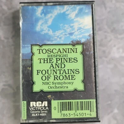 Toscanini Respighi The Pines an the Fountains of Rome Cassette 1982 RCA Records - Image 1 of 3