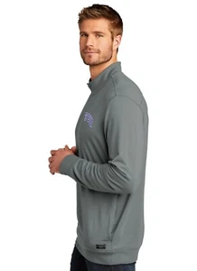 150 $ TCU Horned Frösche Travis Mathew Newport 1/4 Reißverschluss Golf Fleece - grau - XL - Bild 1 von 5