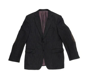 Men's WINDSOR MODERN Ing Loro Piana Wool Cashmere Gray Blazer Jacket Size 50  - Picture 1 of 12