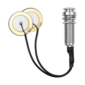 Acoustic Guitar Pickup Adhesive Instrument Pickup Mini Transducer with 1/4 P2Z2 - Picture 1 of 7