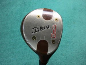 Titleist Persimmon Driver W/HC - True Temper Dynamic R Flex Steel - All Original - Picture 1 of 11