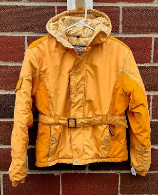 Jaqueta de snowmobile Youth Arctic Cat laranja tamanho C12 - Imagem 1 de 4