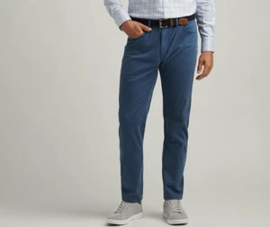 Peter Millar Crown Ultimate Sateen Classic Fit Pants MSRP $170 Size 38 - Picture 1 of 3