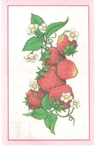 Postcard, Strawberries, A Sunshine Card Unposted, Vintage, good shape - Picture 1 of 1