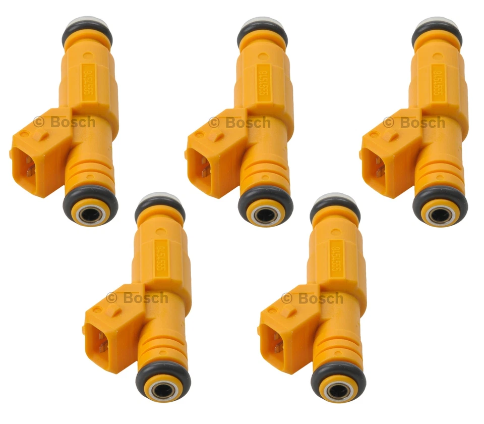 NUEVO Juego de 5 inyectores de combustible Bosch para Volvo 850 1995-1997 S70 V70 1998 2,4 L L5 Foto 1 de 1