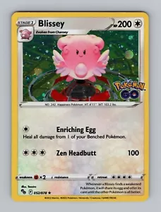 Blissey - Ologramma Stampato Pokemon Go raro 052/078 - Gioco leggero + - CCC Pokémon - Foto 1 di 2