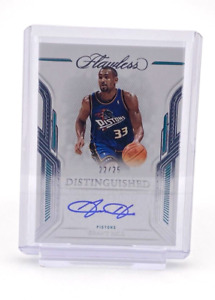 2022-23 Panini Flawless Distinguished Grant Hill Detroit Pistons Auto /25