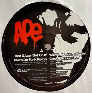 Ben & Lex GET ON IT 12" DJ Vinyl Breakbeat Nu Skool Breaks Groove Diggerz Funk - Picture 1 of 2