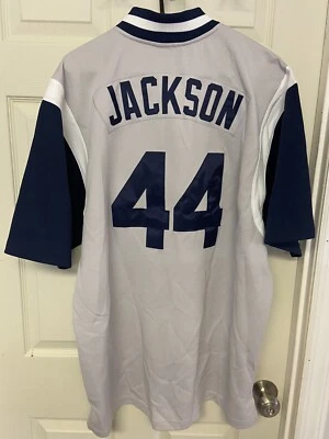 New York Yankees Nike Cooperstown Collection Reggie Jackson Pullover 1/4 Zip NWT - Image 1 of 4