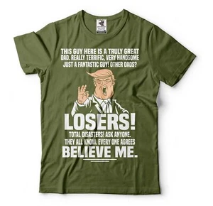 Funny Donald Trump Shirt Political Tees Trump Lover Dad Gifts Patriotic Dad Tee - Picture 1 of 8