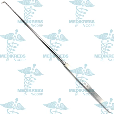 Krebs Dandy Nerve Retractor 90° Round Tip 1mm - 23cm Length Surgical Instruments