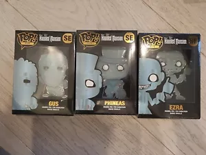 Funko Pop! Pin SE Disney Haunted Mansion Phineas, Ezra and Gus NIB - Picture 1 of 4
