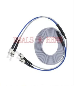 3M ST-ST Multi-Mode Duplex Blindé Optique Patch Cord Fibre Pigtail Câbles - Photo 1/1