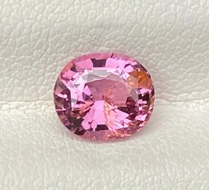 Natural Unheated Pink Spinel 1.58 Cts Oval Cut Madagascar Loose Gemstone - Picture 1 of 6