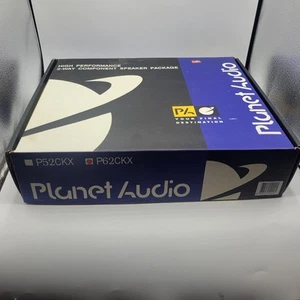 PLANET AUDIO P62CKX Model 2-WAY COMPONENT SPEAKERS New Open Box - Picture 1 of 7