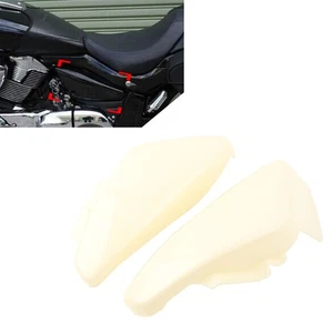 Trim batteria coperchio laterale bianco per Suzuki M109R M1800R VZR1800 2006-2022 - Foto 1 di 7