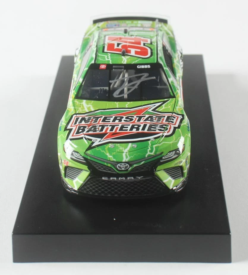 Coche fundido a presión TY GIBBS autografiado 2023 baterías interestatales 1/24 #54 certificado de autenticidad Foto 1 de 4